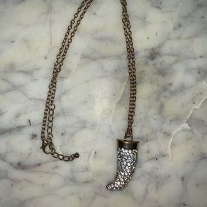 Gold Tooth Necklace